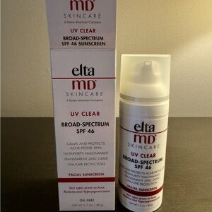 Elta MD UV Clear Facial Sunscreen 1.7 oz 48 g Full Size NIB EXP 11/25